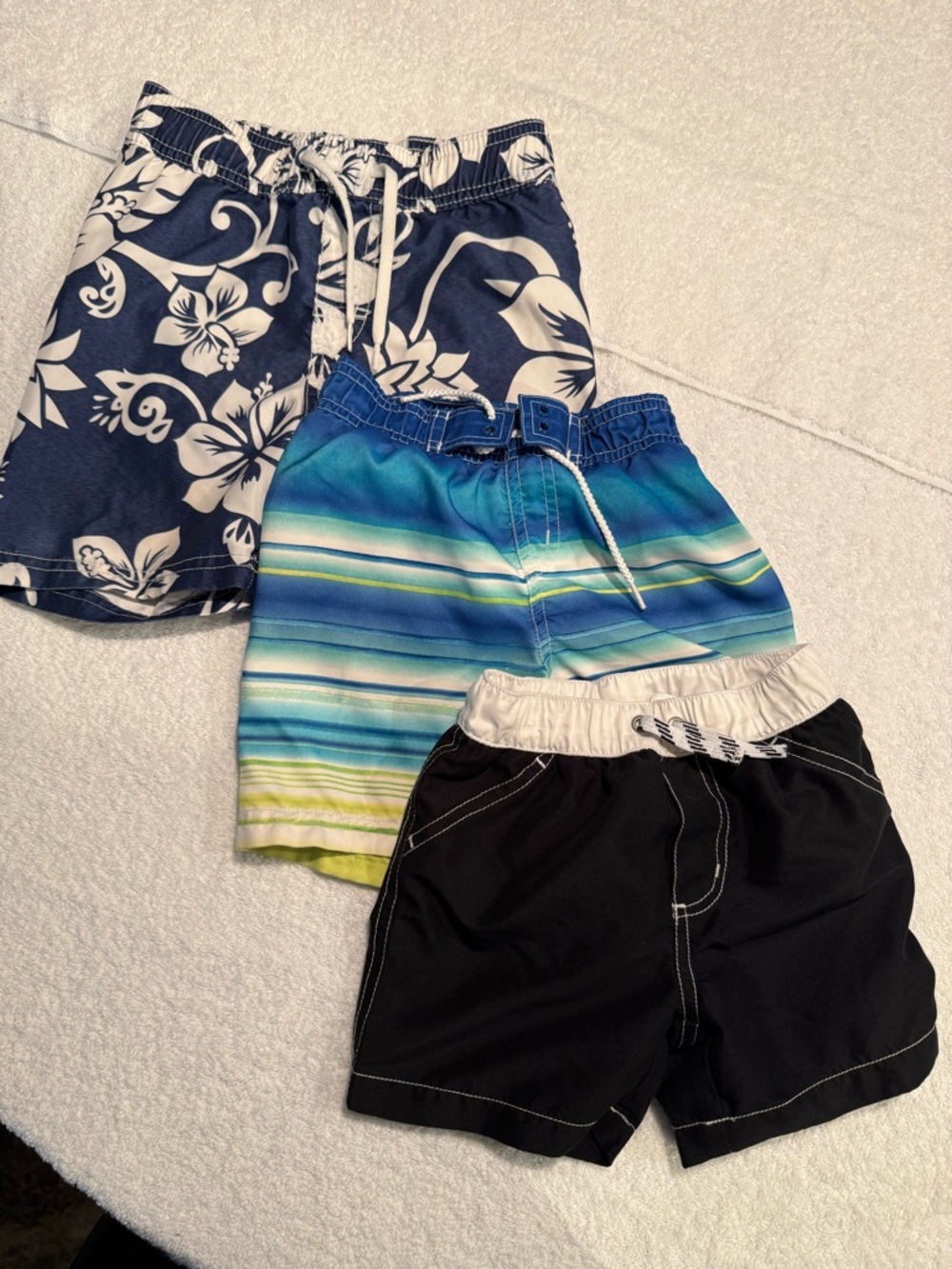 Bundle of 3 pair Swim Shorts - boys size 18 months & 2T